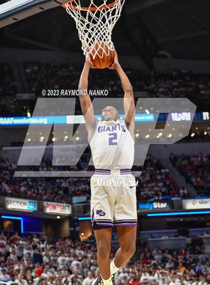 Thumbnail 3 in Ben Davis v Kokomo (IHSAA 4A Final) photogallery.