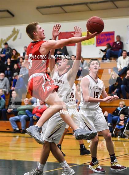 Thumbnail 3 in Montgomery vs. Cardinal Newman photogallery.