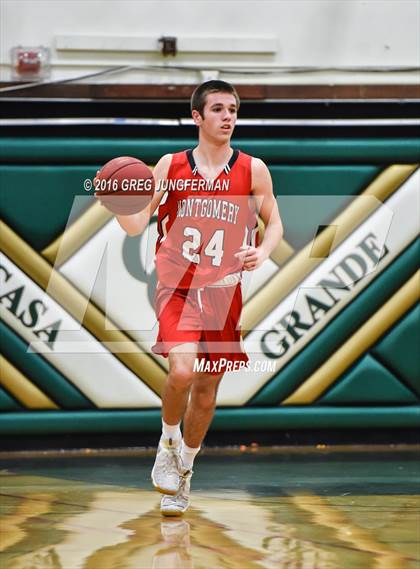 Thumbnail 3 in Montgomery vs. Cardinal Newman photogallery.