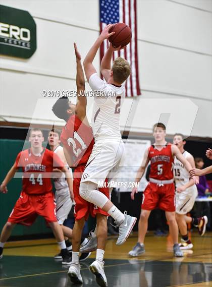 Thumbnail 3 in Montgomery vs. Cardinal Newman photogallery.