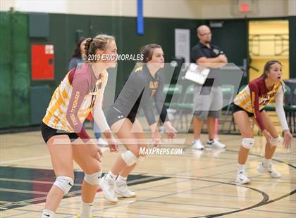 Thumbnail 3 in Kerman vs Tulare Union (Patriot Varsity Tournament) photogallery.