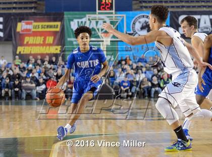 Thumbnail 2 in Curtis vs Central Valley (WIAA 4A Quarterfinal) photogallery.