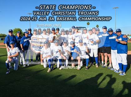 Thumbnail 2 in Yuma Catholic vs. Valley Christian (AIA 3A Final) photogallery.