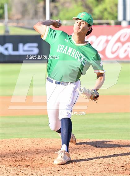 Thumbnail 2 in Yuma Catholic vs. Valley Christian (AIA 3A Final) photogallery.