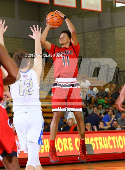 Thumbnail 2 in Santa Margarita vs. Centennial (Nike Extravaganza) photogallery.