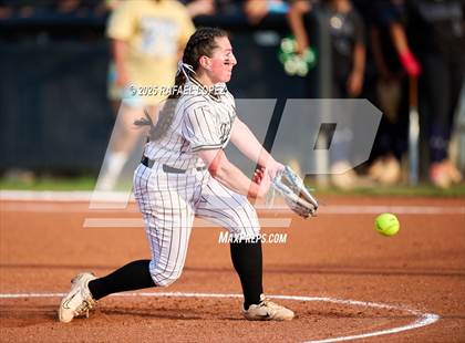 Thumbnail 2 in Lamar Consolidated vs. Galena Park (UIL 5A D1 Softball Bi-District) photogallery.