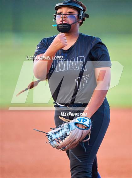 Thumbnail 1 in Lamar Consolidated vs. Galena Park (UIL 5A D1 Softball Bi-District) photogallery.