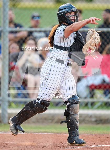 Thumbnail 2 in Lamar Consolidated vs. Galena Park (UIL 5A D1 Softball Bi-District) photogallery.