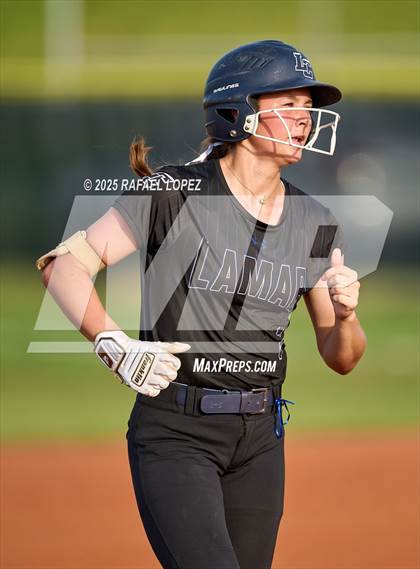 Thumbnail 2 in Lamar Consolidated vs. Galena Park (UIL 5A D1 Softball Bi-District) photogallery.