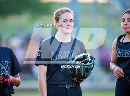 Thumbnail 3 in Lamar Consolidated vs. Galena Park (UIL 5A D1 Softball Bi-District) photogallery.
