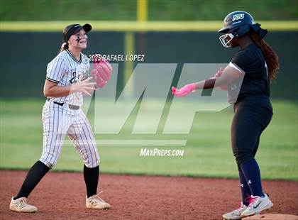 Thumbnail 2 in Lamar Consolidated vs. Galena Park (UIL 5A D1 Softball Bi-District) photogallery.