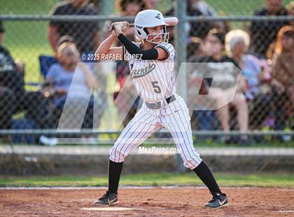 Thumbnail 3 in Lamar Consolidated vs. Galena Park (UIL 5A D1 Softball Bi-District) photogallery.