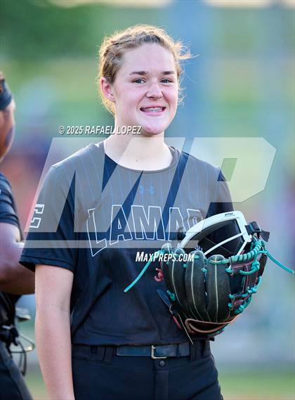 Thumbnail 1 in Lamar Consolidated vs. Galena Park (UIL 5A D1 Softball Bi-District) photogallery.