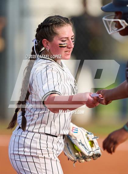 Thumbnail 3 in Lamar Consolidated vs. Galena Park (UIL 5A D1 Softball Bi-District) photogallery.