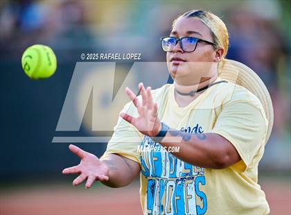 Thumbnail 2 in Lamar Consolidated vs. Galena Park (UIL 5A D1 Softball Bi-District) photogallery.