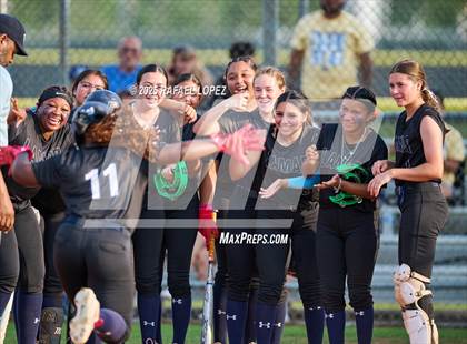 Thumbnail 3 in Lamar Consolidated vs. Galena Park (UIL 5A D1 Softball Bi-District) photogallery.