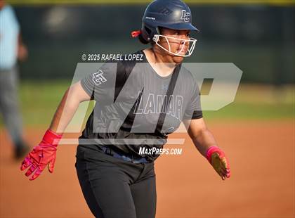Thumbnail 3 in Lamar Consolidated vs. Galena Park (UIL 5A D1 Softball Bi-District) photogallery.
