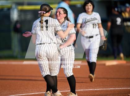 Thumbnail 2 in Lamar Consolidated vs. Galena Park (UIL 5A D1 Softball Bi-District) photogallery.