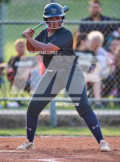 Thumbnail 3 in Lamar Consolidated vs. Galena Park (UIL 5A D1 Softball Bi-District) photogallery.