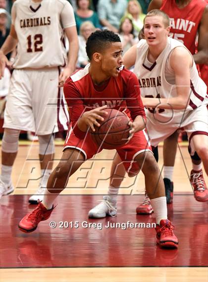 Thumbnail 3 in Saint Mary's vs. Cardinal Newman (CIF NorCal Regional D4 Playoff) photogallery.