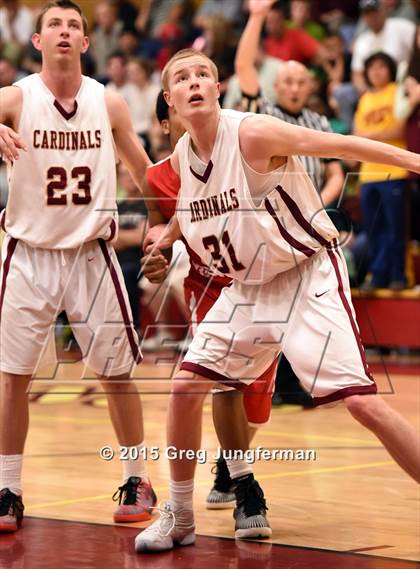 Thumbnail 3 in Saint Mary's vs. Cardinal Newman (CIF NorCal Regional D4 Playoff) photogallery.