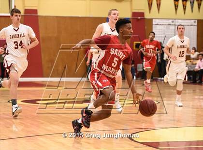 Thumbnail 1 in Saint Mary's vs. Cardinal Newman (CIF NorCal Regional D4 Playoff) photogallery.