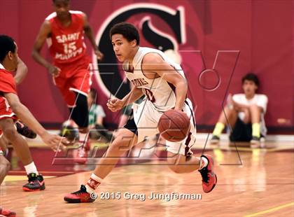 Thumbnail 3 in Saint Mary's vs. Cardinal Newman (CIF NorCal Regional D4 Playoff) photogallery.