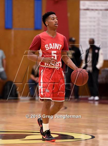 Thumbnail 2 in Saint Mary's vs. Cardinal Newman (CIF NorCal Regional D4 Playoff) photogallery.