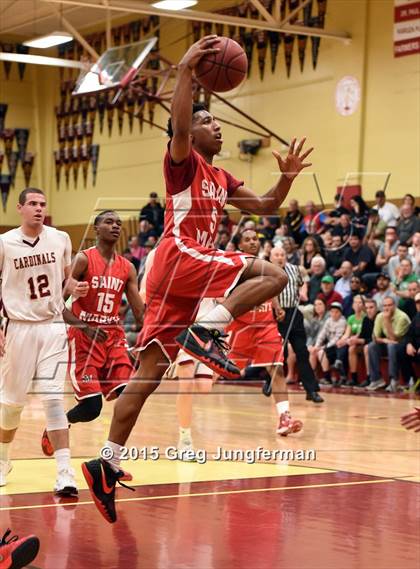 Thumbnail 2 in Saint Mary's vs. Cardinal Newman (CIF NorCal Regional D4 Playoff) photogallery.