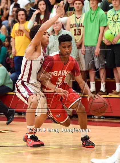 Thumbnail 2 in Saint Mary's vs. Cardinal Newman (CIF NorCal Regional D4 Playoff) photogallery.