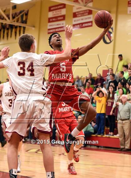 Thumbnail 1 in Saint Mary's vs. Cardinal Newman (CIF NorCal Regional D4 Playoff) photogallery.