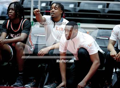 Thumbnail 1 in Lancaster vs The Colony (UIL 5A Basketball Regional Finals) photogallery.