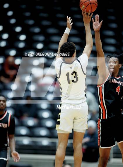 Thumbnail 3 in Lancaster vs The Colony (UIL 5A Basketball Regional Finals) photogallery.