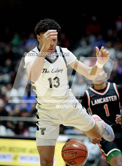 Thumbnail 2 in Lancaster vs The Colony (UIL 5A Basketball Regional Finals) photogallery.