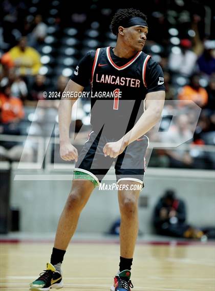 Thumbnail 1 in Lancaster vs The Colony (UIL 5A Basketball Regional Finals) photogallery.