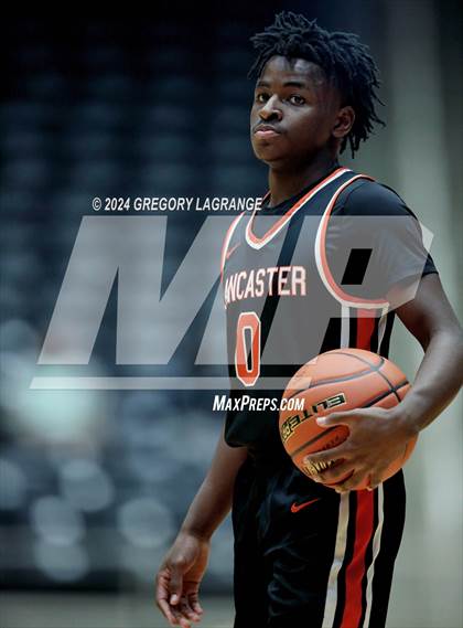 Thumbnail 3 in Lancaster vs The Colony (UIL 5A Basketball Regional Finals) photogallery.