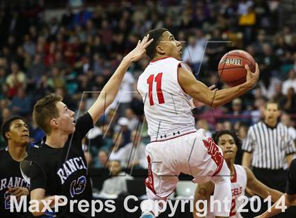 Thumbnail 3 in Highlands Ranch vs Denver East (CHSAA 5A Great 8) photogallery.