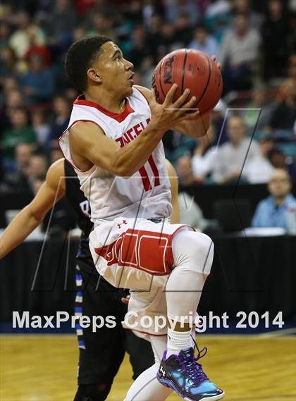 Thumbnail 3 in Highlands Ranch vs Denver East (CHSAA 5A Great 8) photogallery.