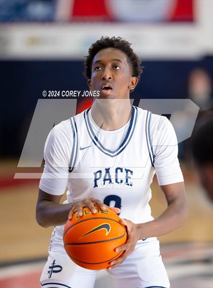 Thumbnail 1 in Pebblebrook vs Pace Academy (Nike Elite HS Showcase GA) photogallery.