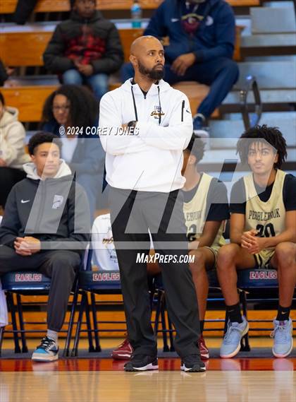 Thumbnail 2 in Pebblebrook vs Pace Academy (Nike Elite HS Showcase GA) photogallery.