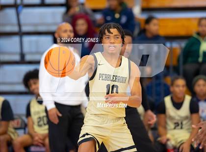 Thumbnail 2 in Pebblebrook vs Pace Academy (Nike Elite HS Showcase GA) photogallery.