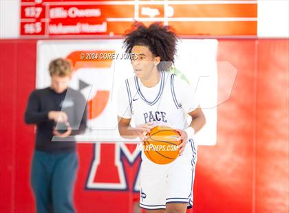 Thumbnail 1 in Pebblebrook vs Pace Academy (Nike Elite HS Showcase GA) photogallery.