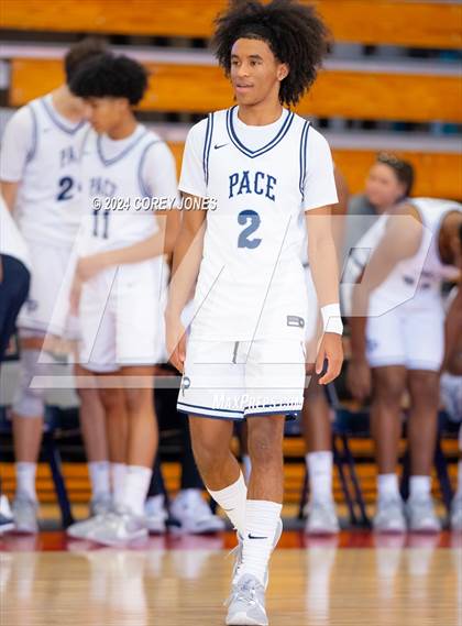 Thumbnail 1 in Pebblebrook vs Pace Academy (Nike Elite HS Showcase GA) photogallery.