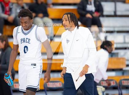 Thumbnail 2 in Pebblebrook vs Pace Academy (Nike Elite HS Showcase GA) photogallery.