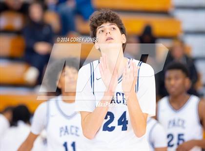Thumbnail 2 in Pebblebrook vs Pace Academy (Nike Elite HS Showcase GA) photogallery.