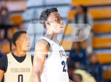 Thumbnail 1 in Pebblebrook vs Pace Academy (Nike Elite HS Showcase GA) photogallery.