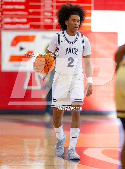 Thumbnail 3 in Pebblebrook vs Pace Academy (Nike Elite HS Showcase GA) photogallery.