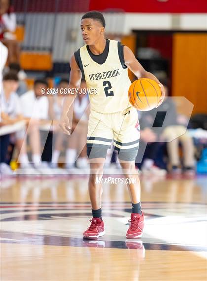Thumbnail 1 in Pebblebrook vs Pace Academy (Nike Elite HS Showcase GA) photogallery.
