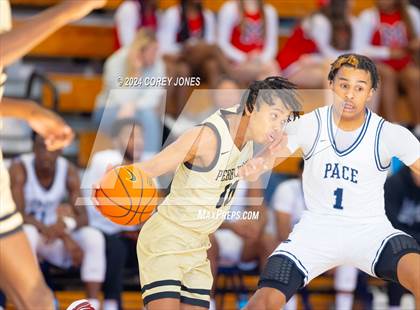 Thumbnail 3 in Pebblebrook vs Pace Academy (Nike Elite HS Showcase GA) photogallery.