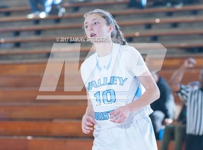 Thumbnail 1 in St. Joseph Notre Dame vs. Valley Christian (Laney Elite Showcase) photogallery.